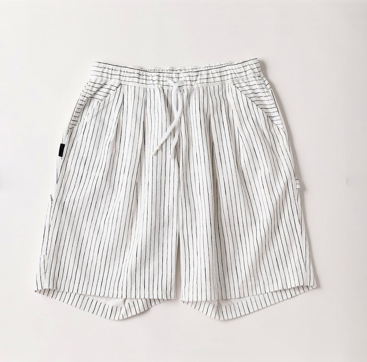 S.F.C 25SS エスエフシー STRIPE PAINTER SHORTS(SFCSS25P07)White-Black☆3月29日(土)発売！