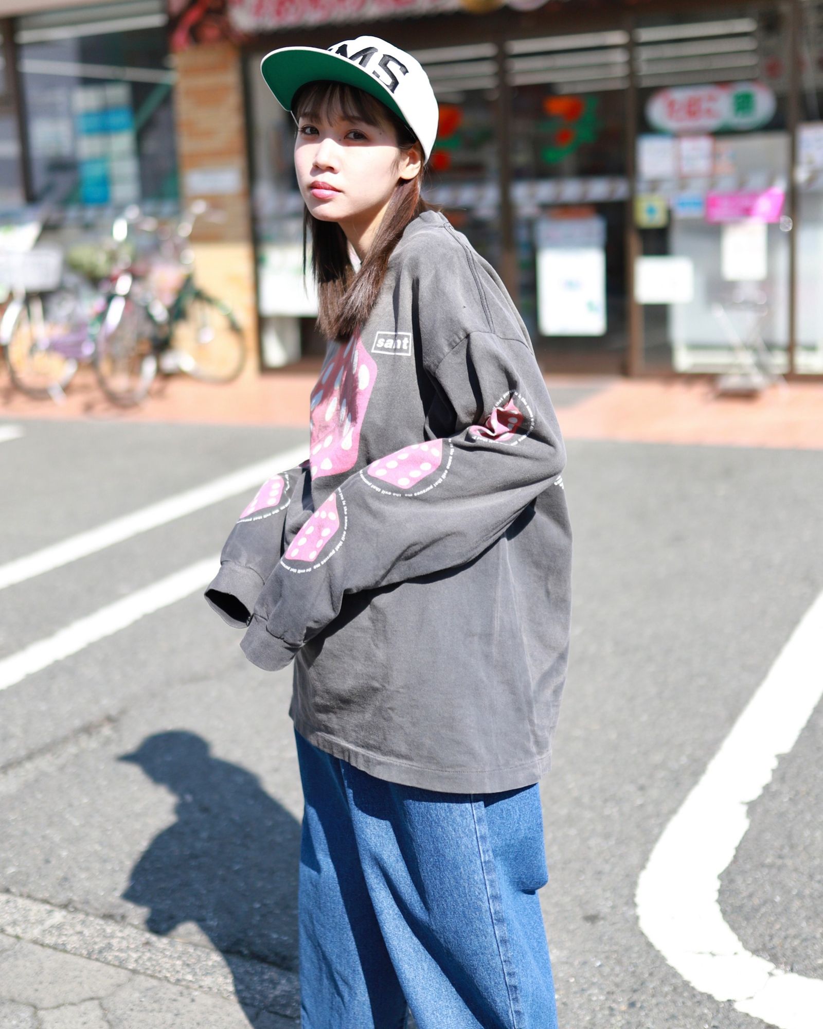 SAINT M×××××× - セントマイケル 23SS PMS CAP(SM-S23-0000-072) WHITE