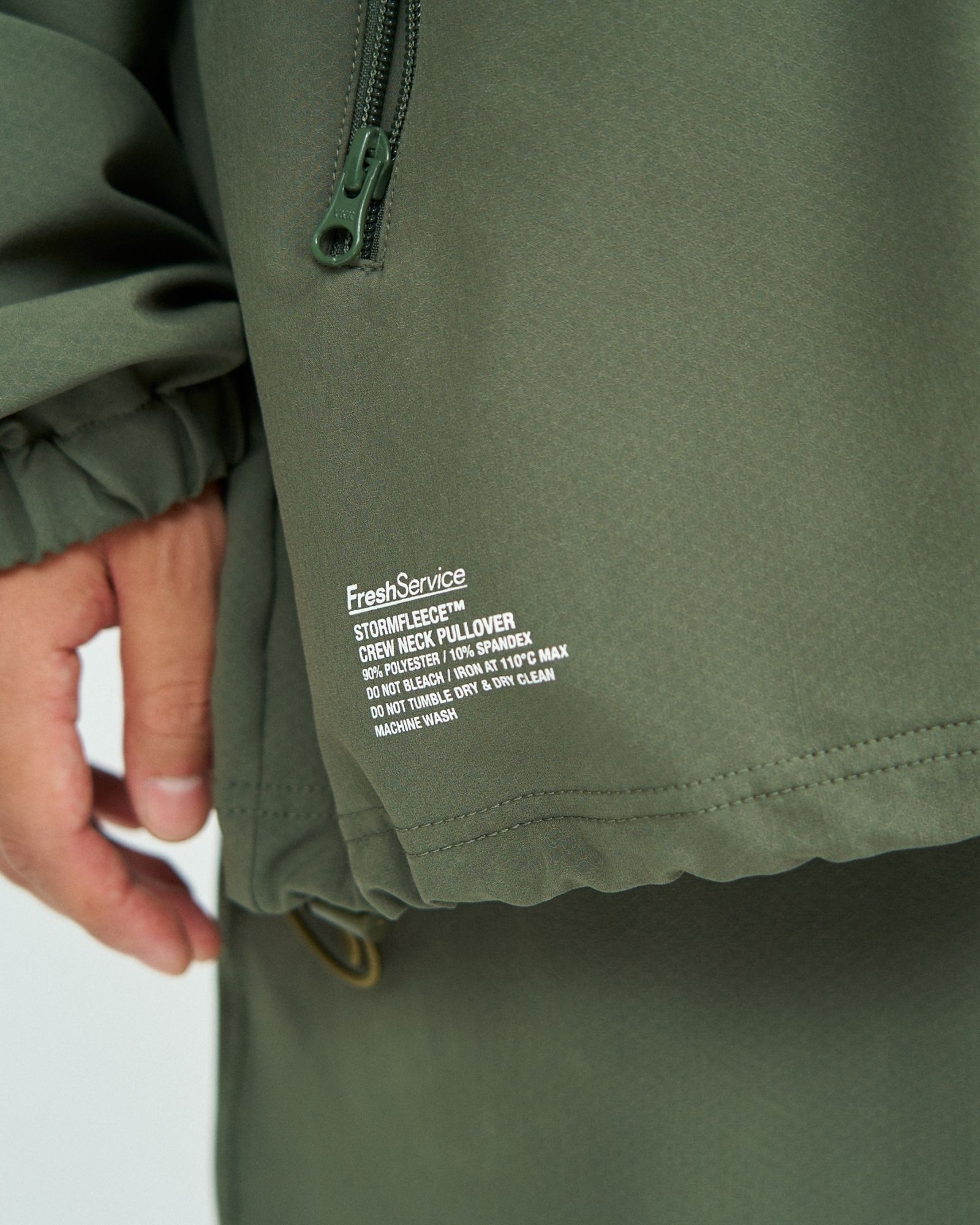 フレッシュサービス STORMFLEECE CREW NECK PULLOVER(FSC243-70207)KHAKI