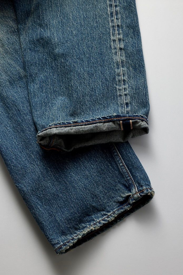 ファンダメンタル デニムCLASSIC STRAIGHT DENIM CS111(FA24MG111)INDIGO