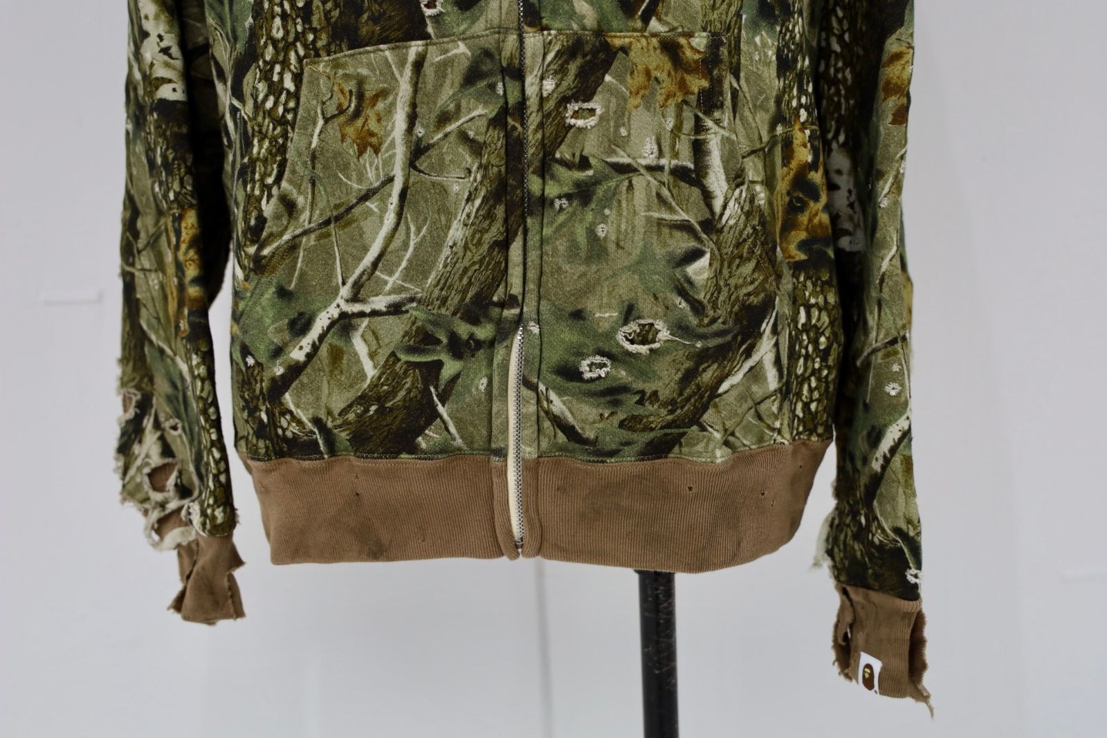 セントマイケル BAPE_ZIP HOODIE/SAHARK/CAMO(SM-HR1-0000-C38)