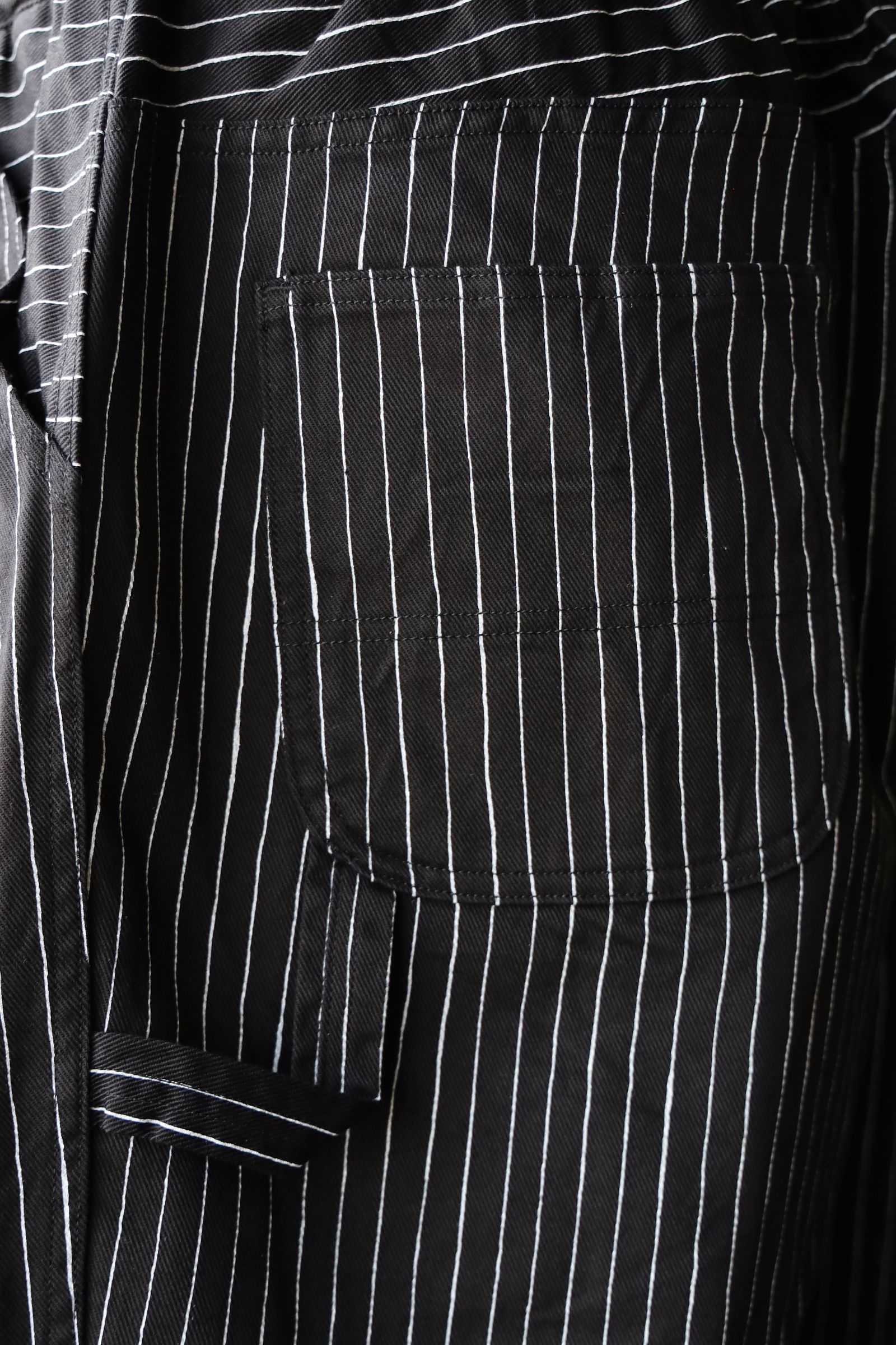 S.F.C 25SS エスエフシー STRIPE PAINTER SHORTS(SFCSS25P07)Black-White