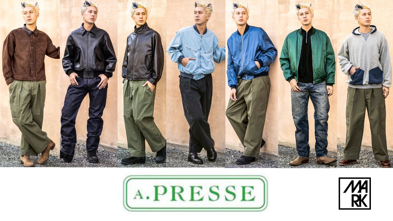 A.PRESSE 2026 STYLE1 2nd Delivery 12月13日(土)発売！