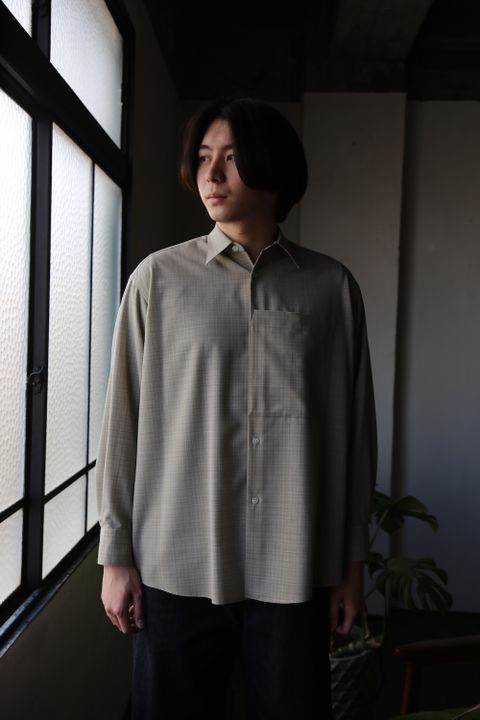 YOKE OVERSIZED BIG POCKET SHIRT(YK21SS0189SH) ※2月20日発売