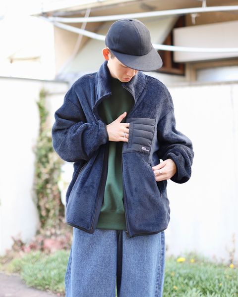 STRIPES FOR CREATIVE FW23 DOWN POCKET PORLATEC JACKETスタイル