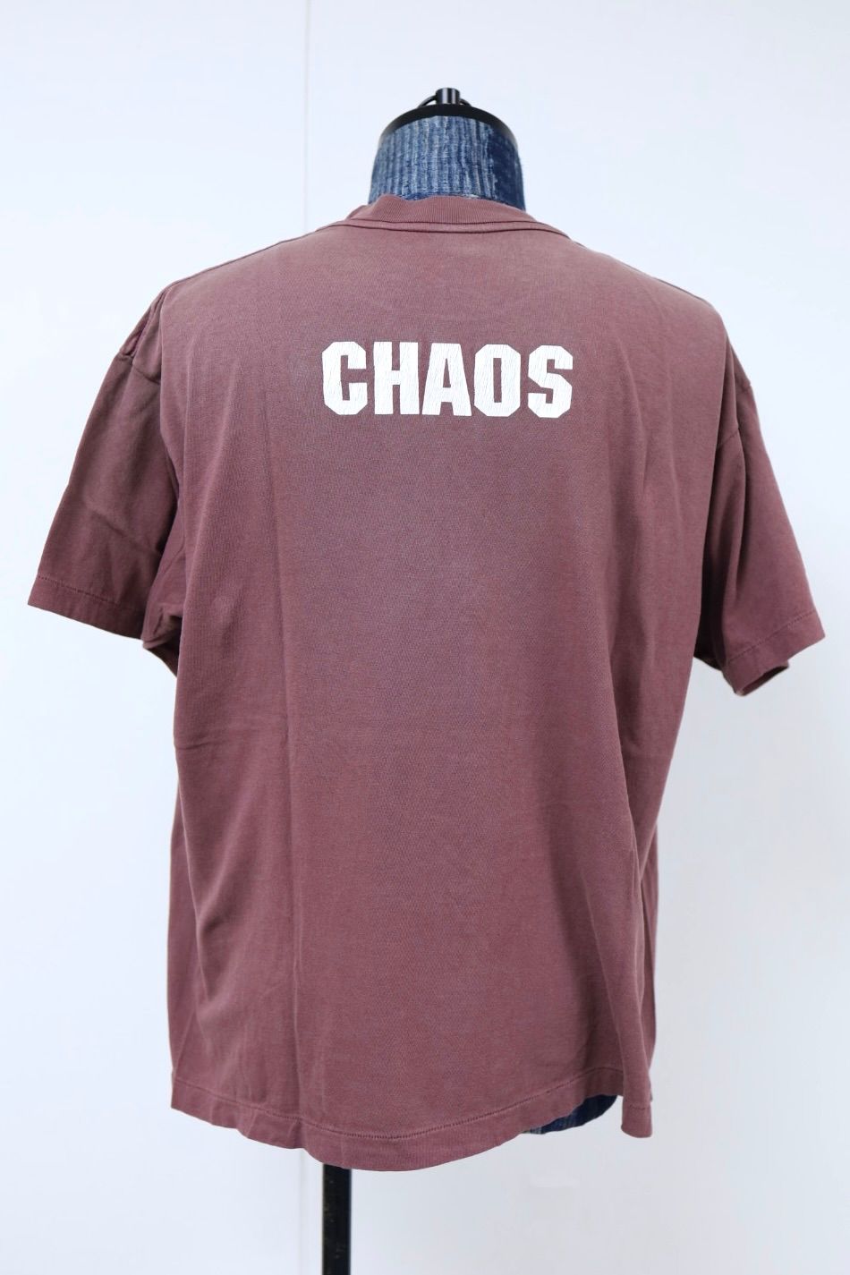 セントマイケル 26SS SAINT MXX_SS T-SHIRT(SM-MK8-0000-023)BURGUNDY☆4月29日(水)新作発売！