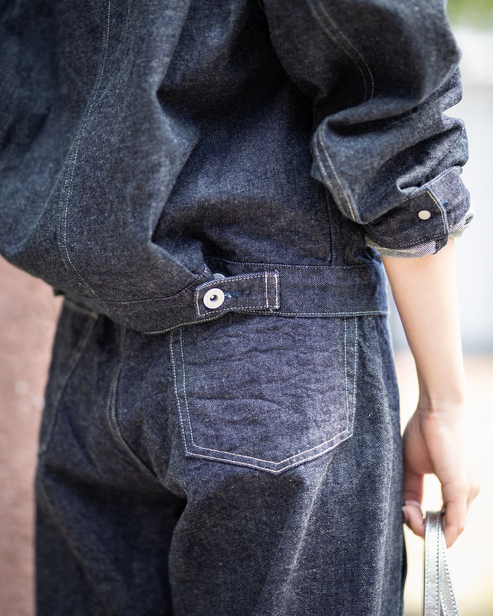 blurhms Women's 26SS 12.9oz Denim Proto Jacket(BHS26S011)Indigo