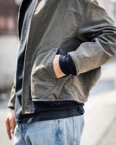 A.PRESSE Vintage WW2 US NAVY Blue Deck Jacket 3月22日(土)新作発売！