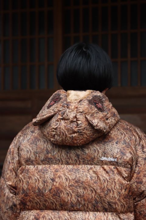 doublet ANIMAL COSTUME DOWN JACKET"BEAR style"
