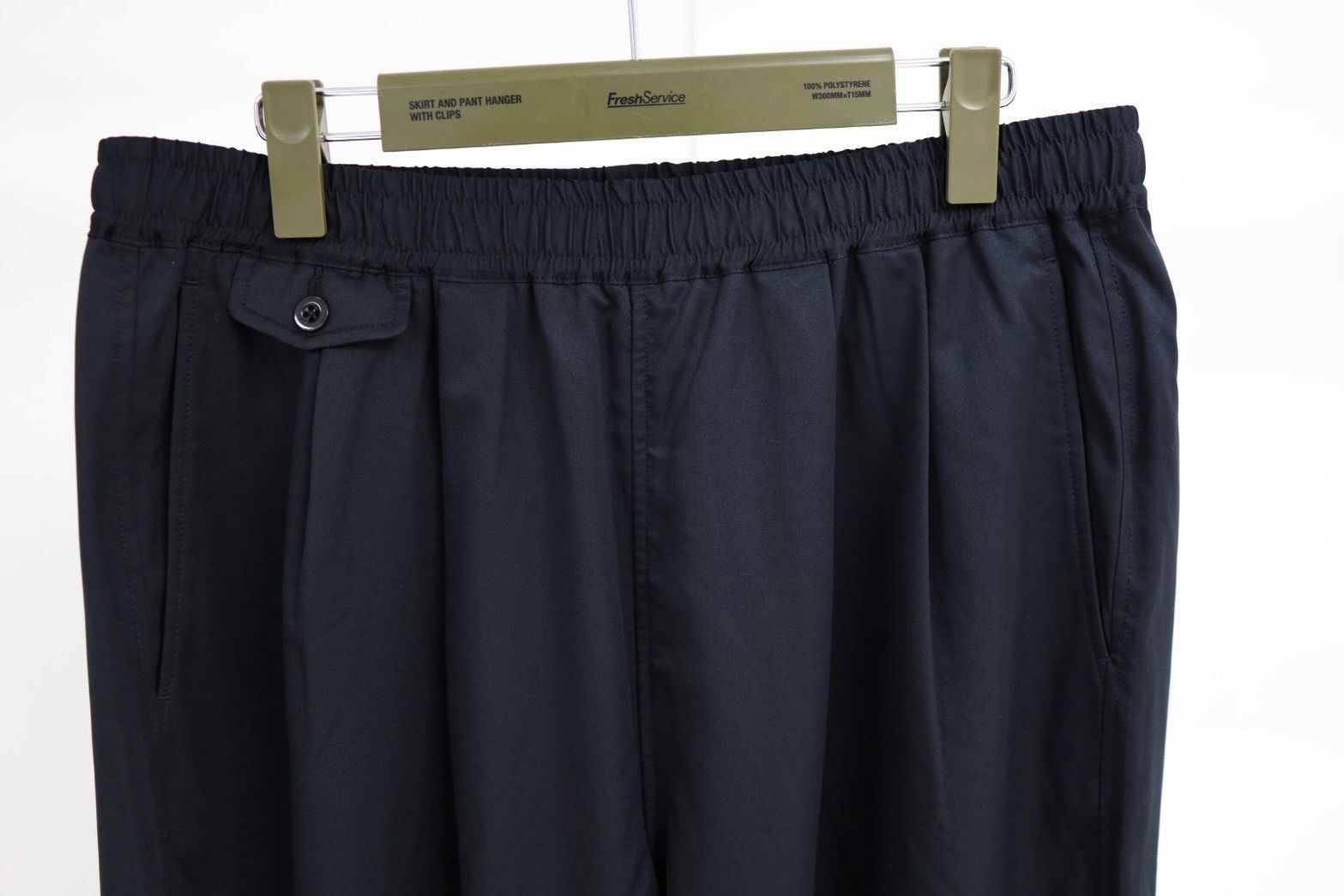 フレッシュサービス COOLFIBER TWO TUCK EASY PANTS (FSC261-40257)BLACK☆4月11日(土)発売！