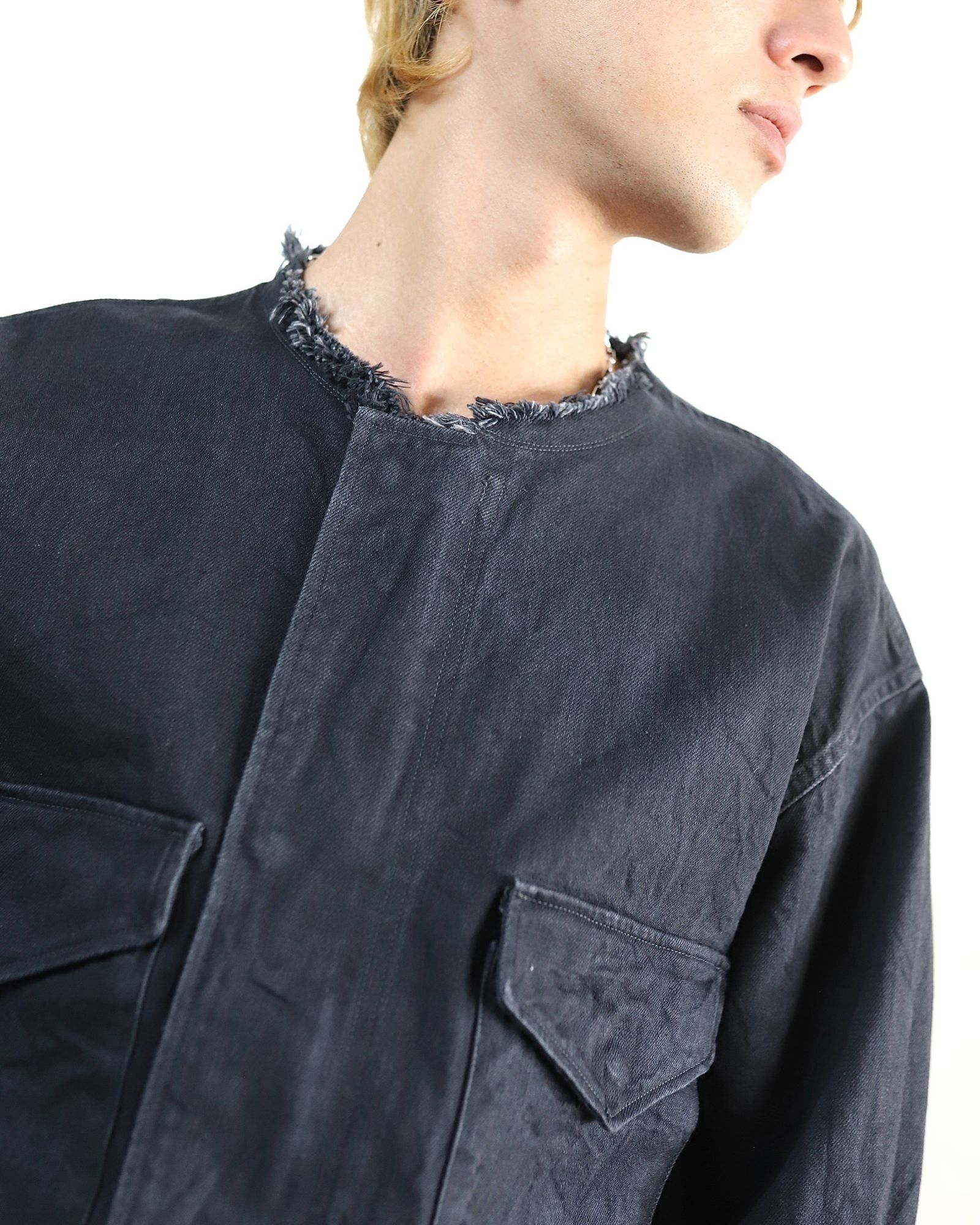 blurhms  24SS 新作12.9oz Denim 51 Short Jacket&12.9oz Bias Denim Pants style 2024.3.2