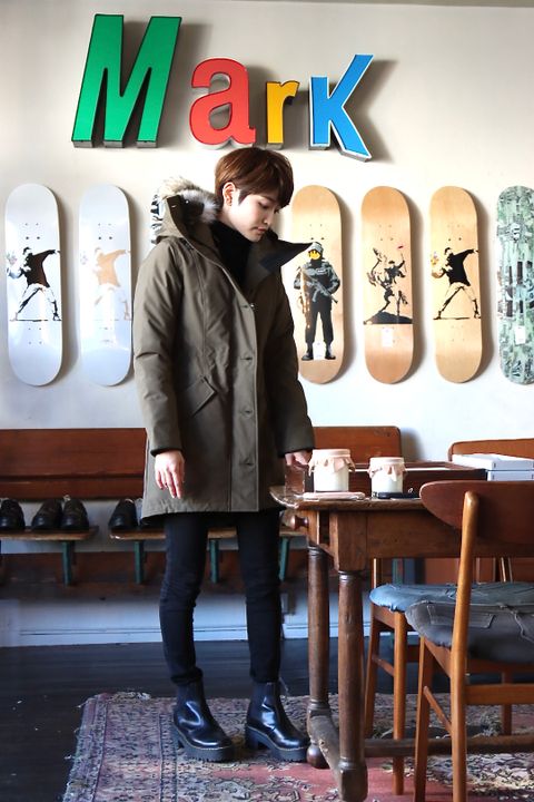 CANADA GOOSE ROSSCLAIR PARKA"MILITARY GREEN"style.2021.12.22.
