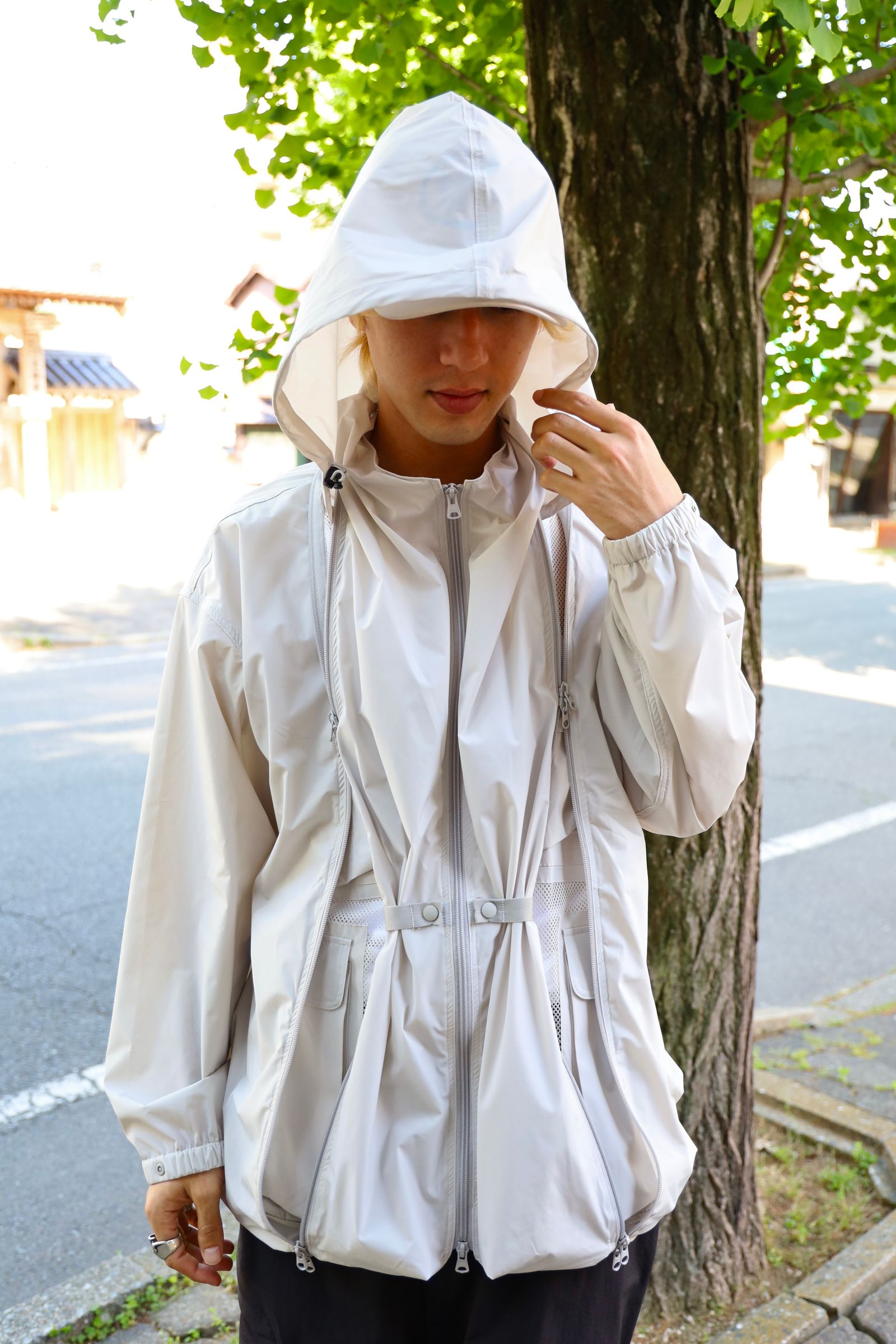 is-ness 24SS TECHNICAL VENTILATION JACKET style 2024.5.4 | 4712 | mark