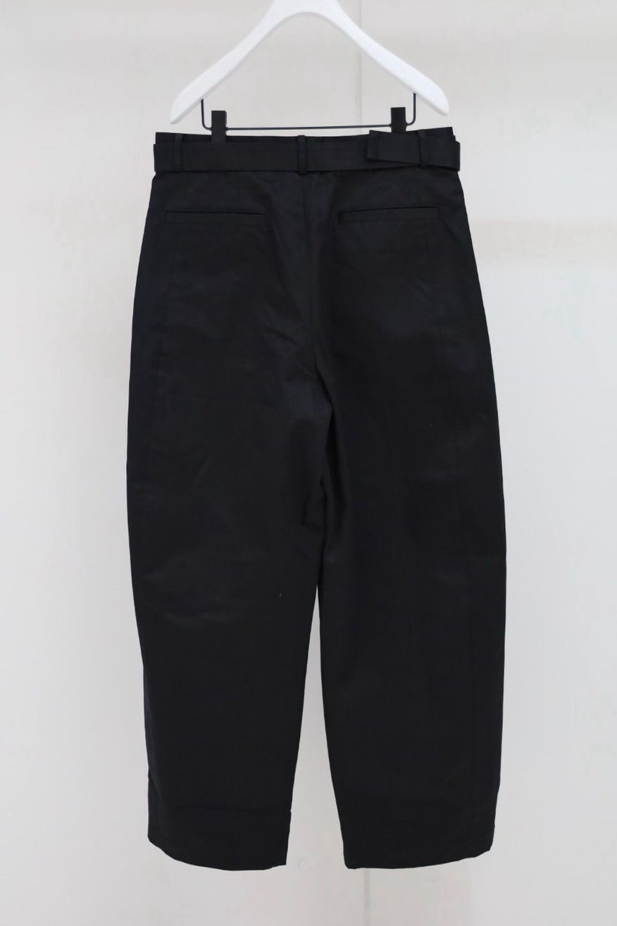 グラフペーパー Dry Westpoint Barrel-Fit Belted Pants(GM263-40381)BLACK☆8月29日(土)発売！