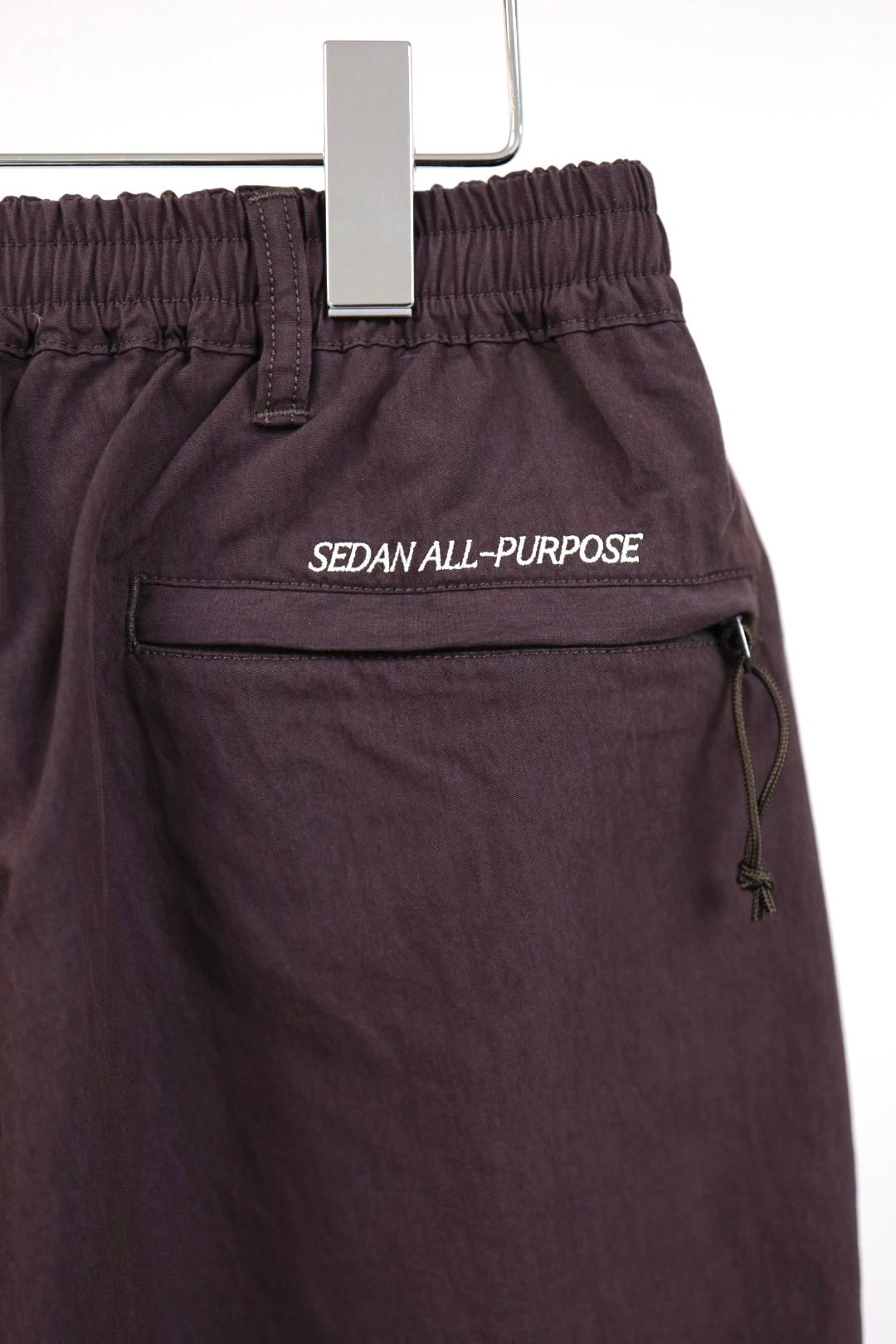 セダンオールパーパス 26SS Vintage Washed Over Easy Pants(SD26S-PT03)Dark Brown