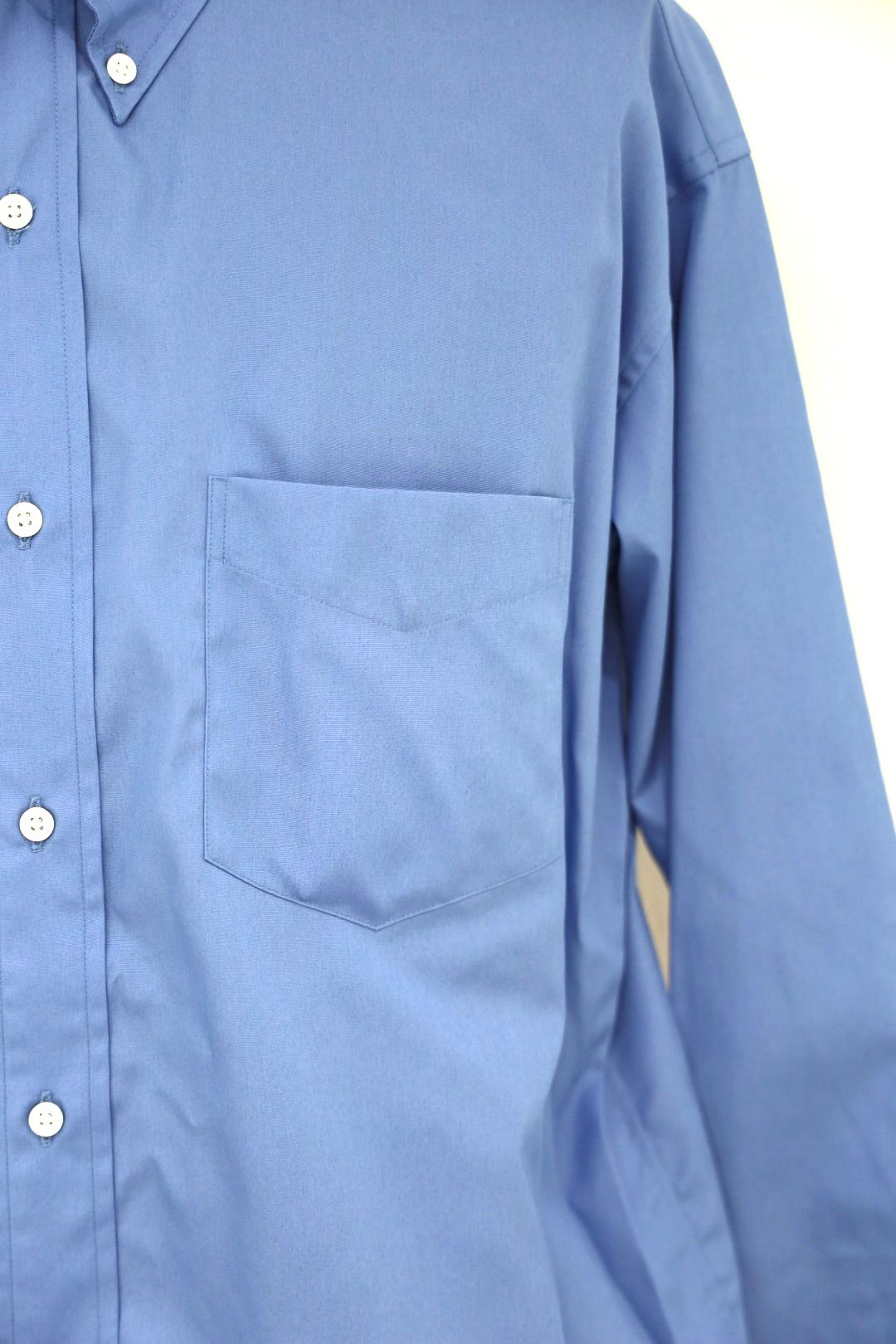 グラフペーパー Easy Care Poplin L/S B.D Box Shirt(GM263-50619)BLUE☆7月11日(土)発売！