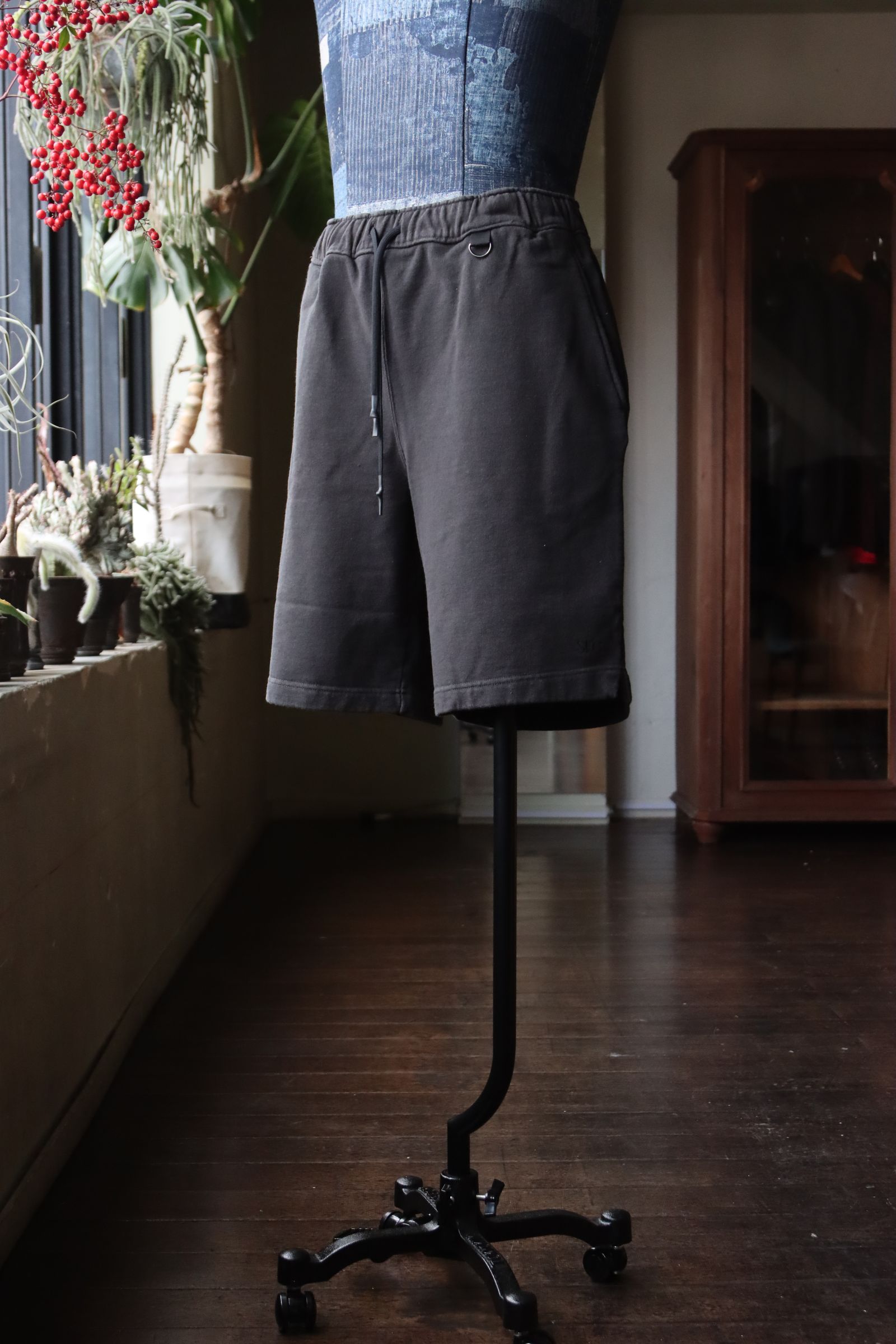 S.F.C 24SS エスエフシー SFC SWEAT SHORTS(SFCSS24CS05)Washed Black