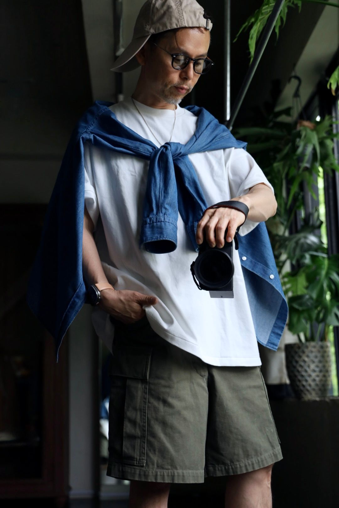 金子恵治×フルーツ オブ ザ ルーム 3P PACK Tee "OVERSIZED"スタイル.2024.6.15.
