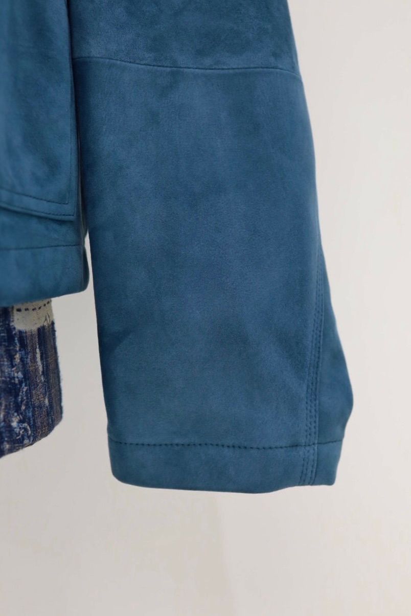 YOKE SPRING SUMMER 2026 Goat Suede Work Jacket(YK26SS01163B)TURQUOISE☆12月20日(土)発売！