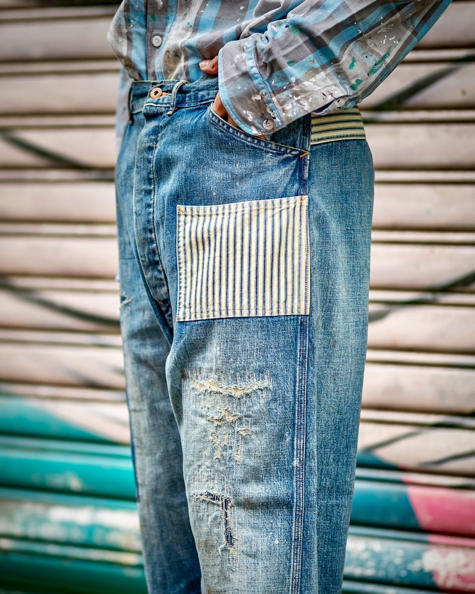 BOWWOW LAPD PRISONER DENIM PANTS AGED 8月30日(土)新作発売！