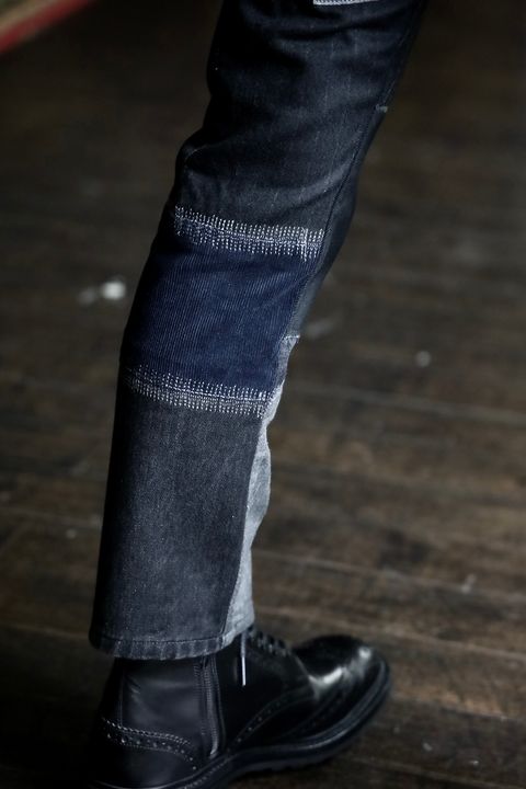 JUNYA WATANABE MANパッチワークMIXデニムパンツスタイル.2024.8.19.