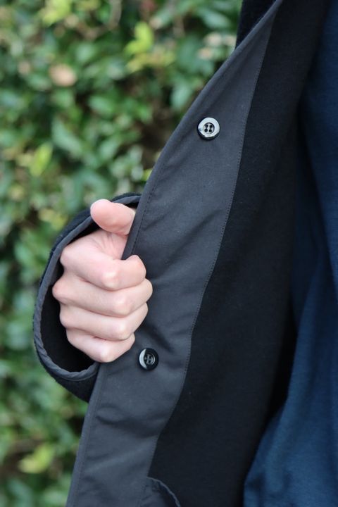 Graphpaper Wool Boa Liner Blouson(GM213-70207) style. 2021.10.20.