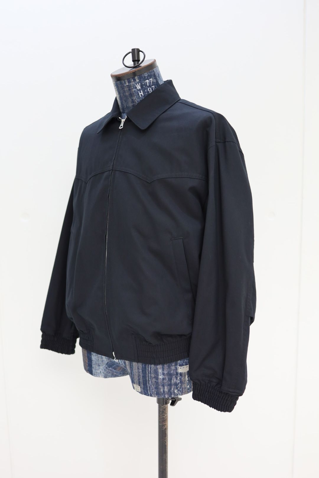 コムデギャルソンオム26SS 綿先染強撚サージジャケット(HQ-J007-051)BLACK☆2月6日(金)発売！