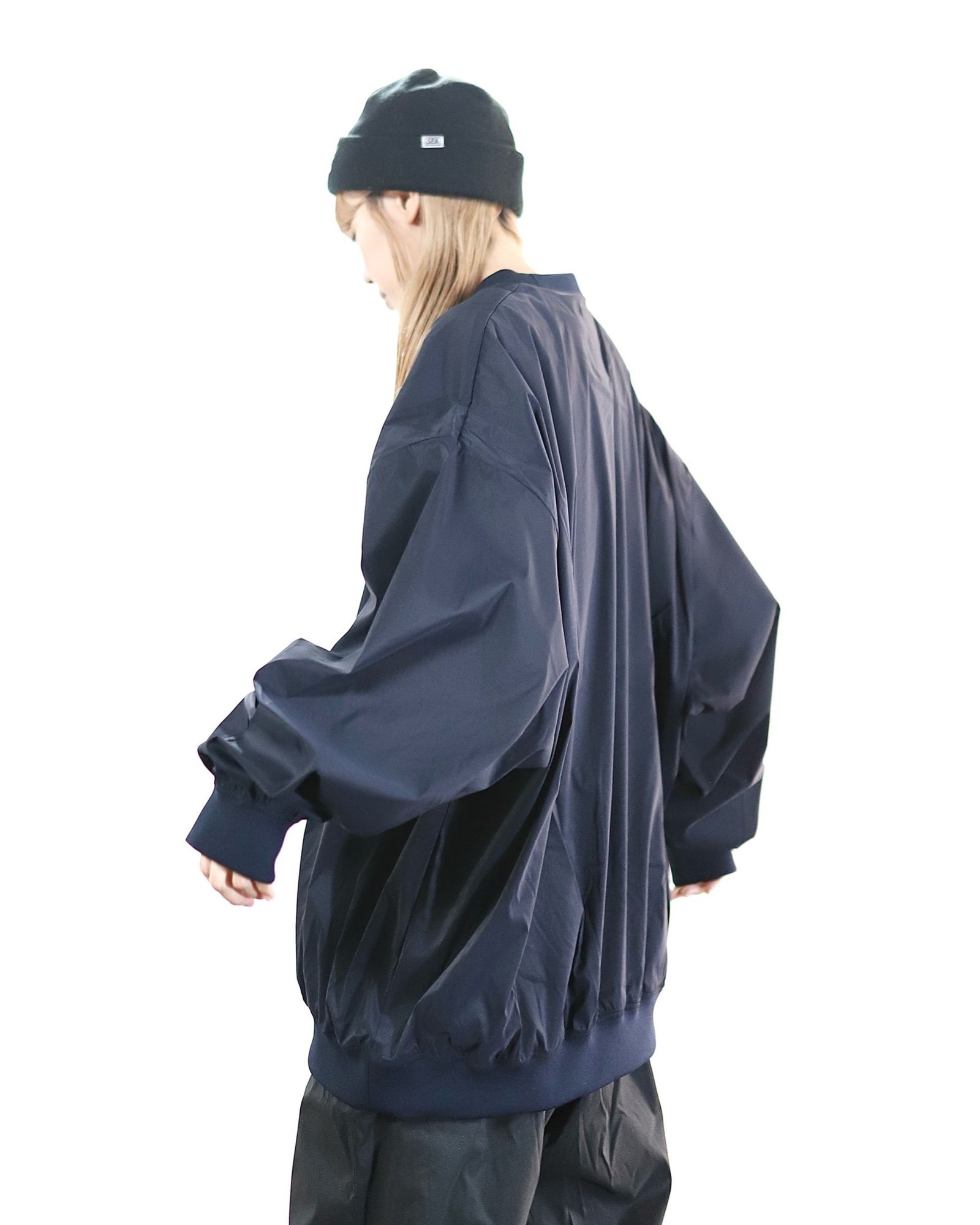 S.F.C 24SS エスエフシー SFC NYLON CREW (SFCSS24J06)Navy