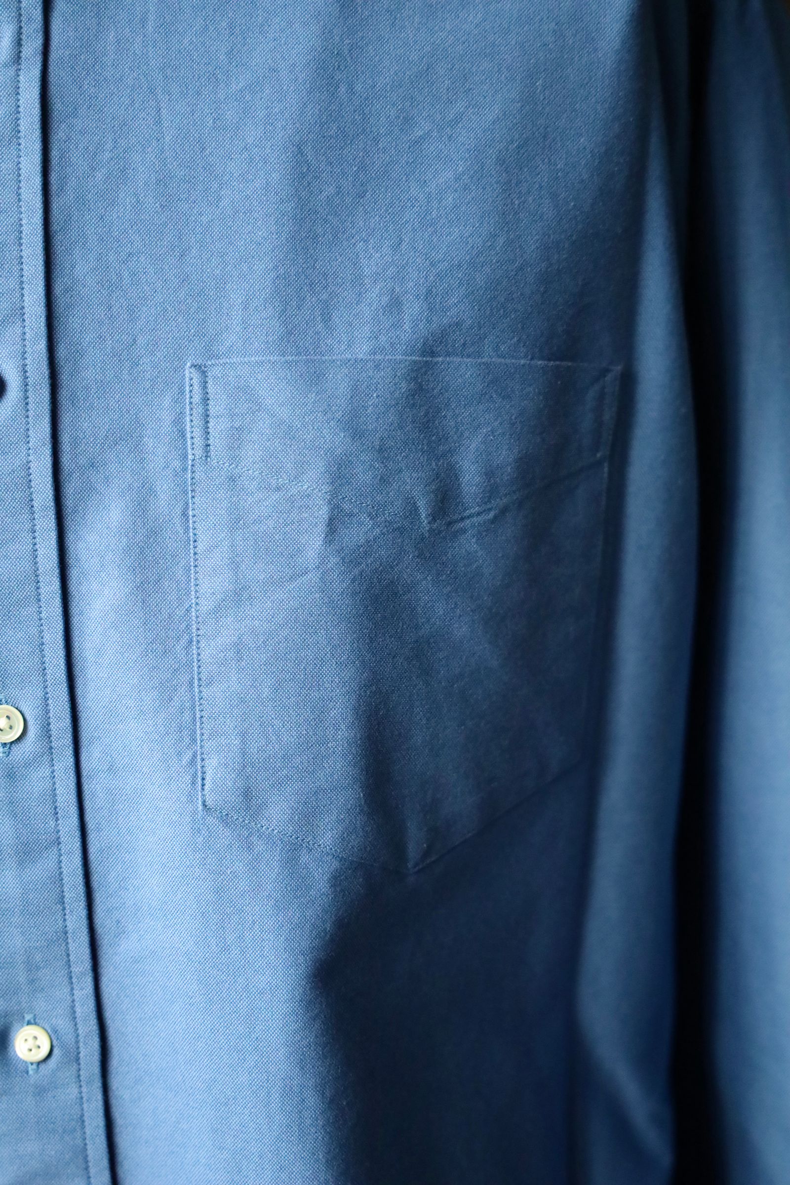 グラフペーパー25SS Oxford L/S B.D Box Shirt (GM251-50020B) SAX