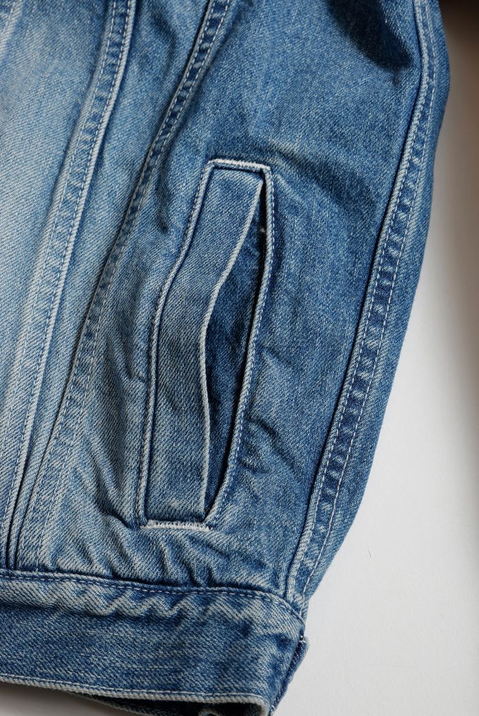 ファンダメンタル デニムジャケット THIRD THIRD JACKET 3YR WASH(FA25JK33U-IND)INDIGO