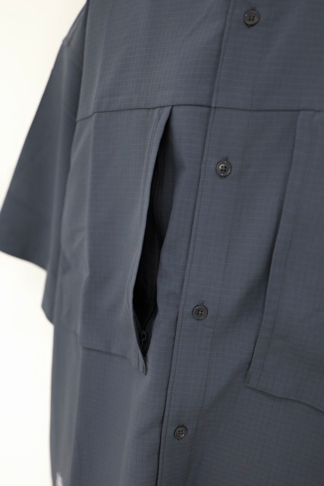 フレッシュサービス 26SS COOLFIBER® RIPSTOP FIELD POCKET S/S SHIRT(FSC262-50009)GRAY