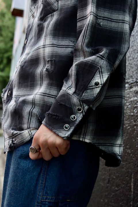 Rafu ラフ 2023AW WESTERN SHIRTスタイル