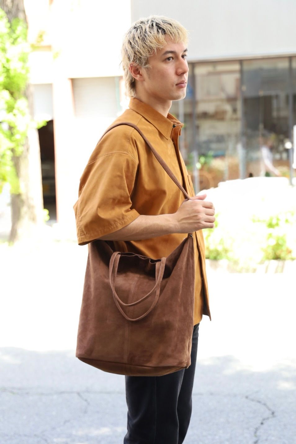 Morphee / モルフェトートバッグ 3WAY LARGE TOTE OIL SUEDE(L-OCB)COFFEE BROWN☆新作発売！