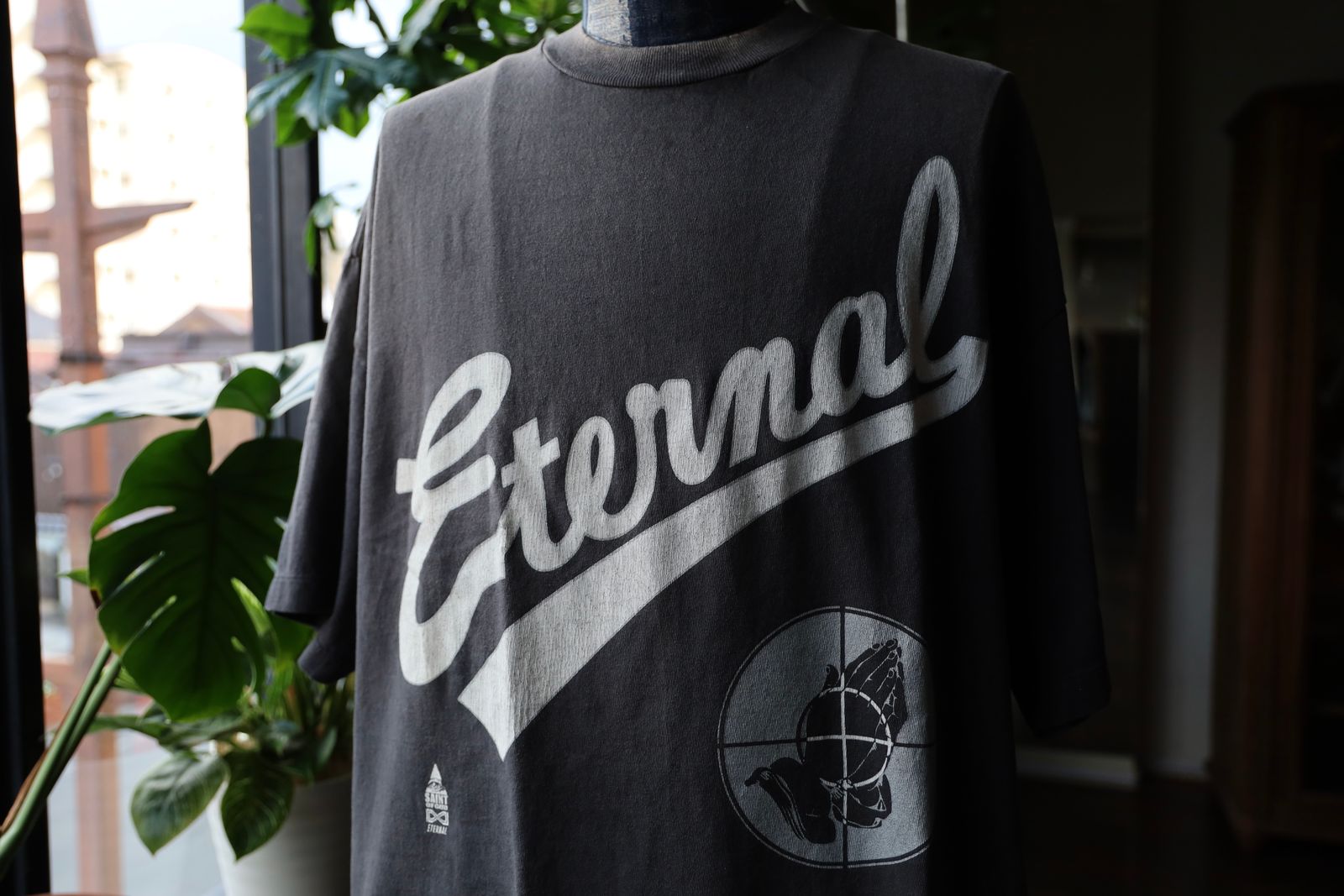 セントマイケル SNT OF GOD FG_SS TEE (SM-HR8-0000-C01)BLACK☆再入荷しました！