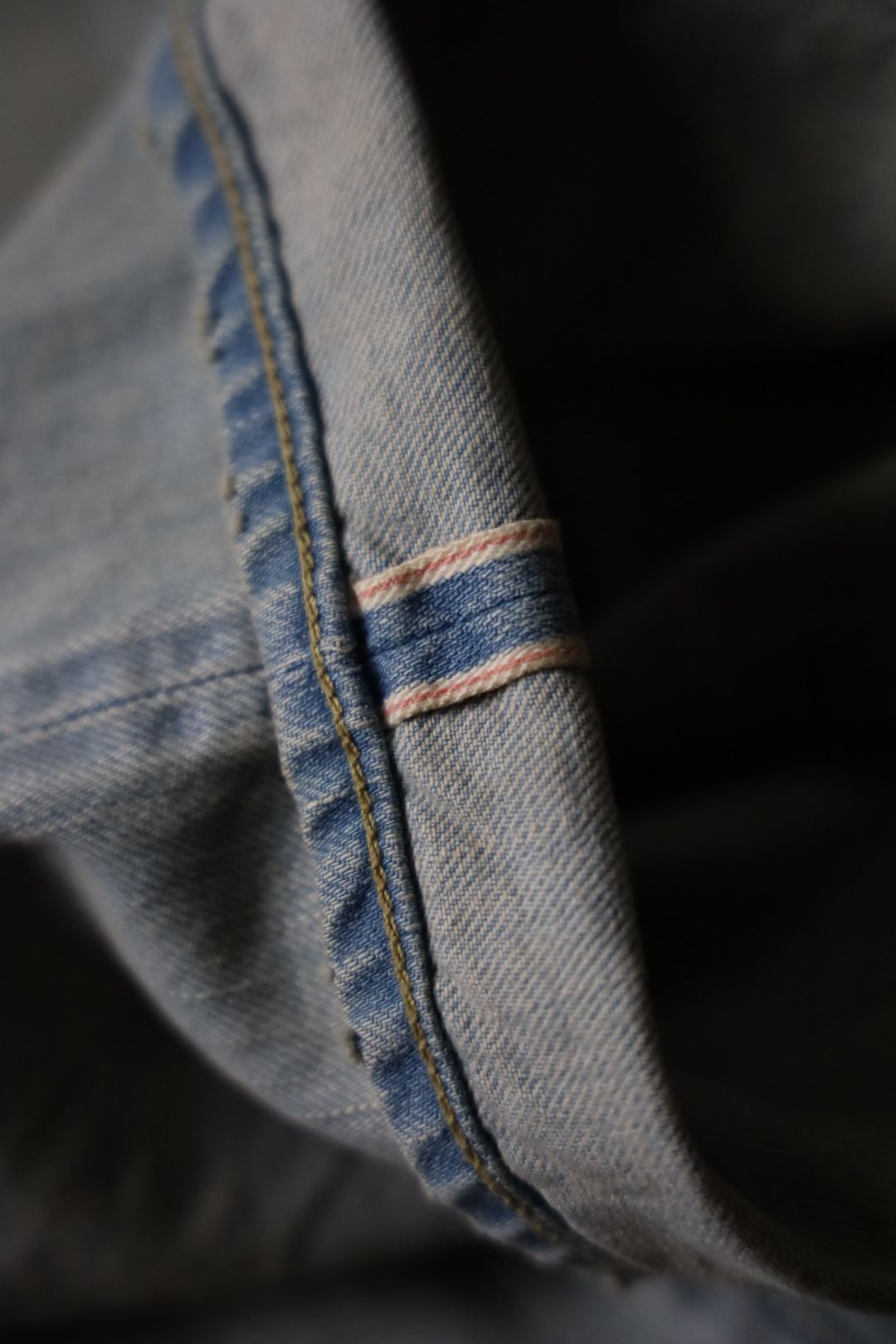 Washed Denim Wide Pants(24AAP-04-18H) BLEACH