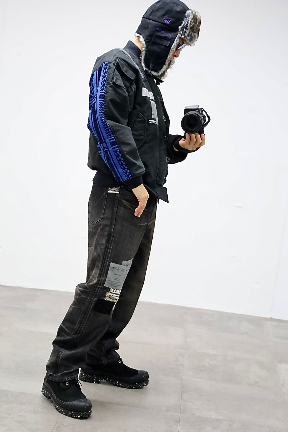 Yohji Yamamoto × NEIGHBORHOOD A-1 デッキジャケット(252SPYYN-JKM02S)BLACK★12月5日(金)発売！