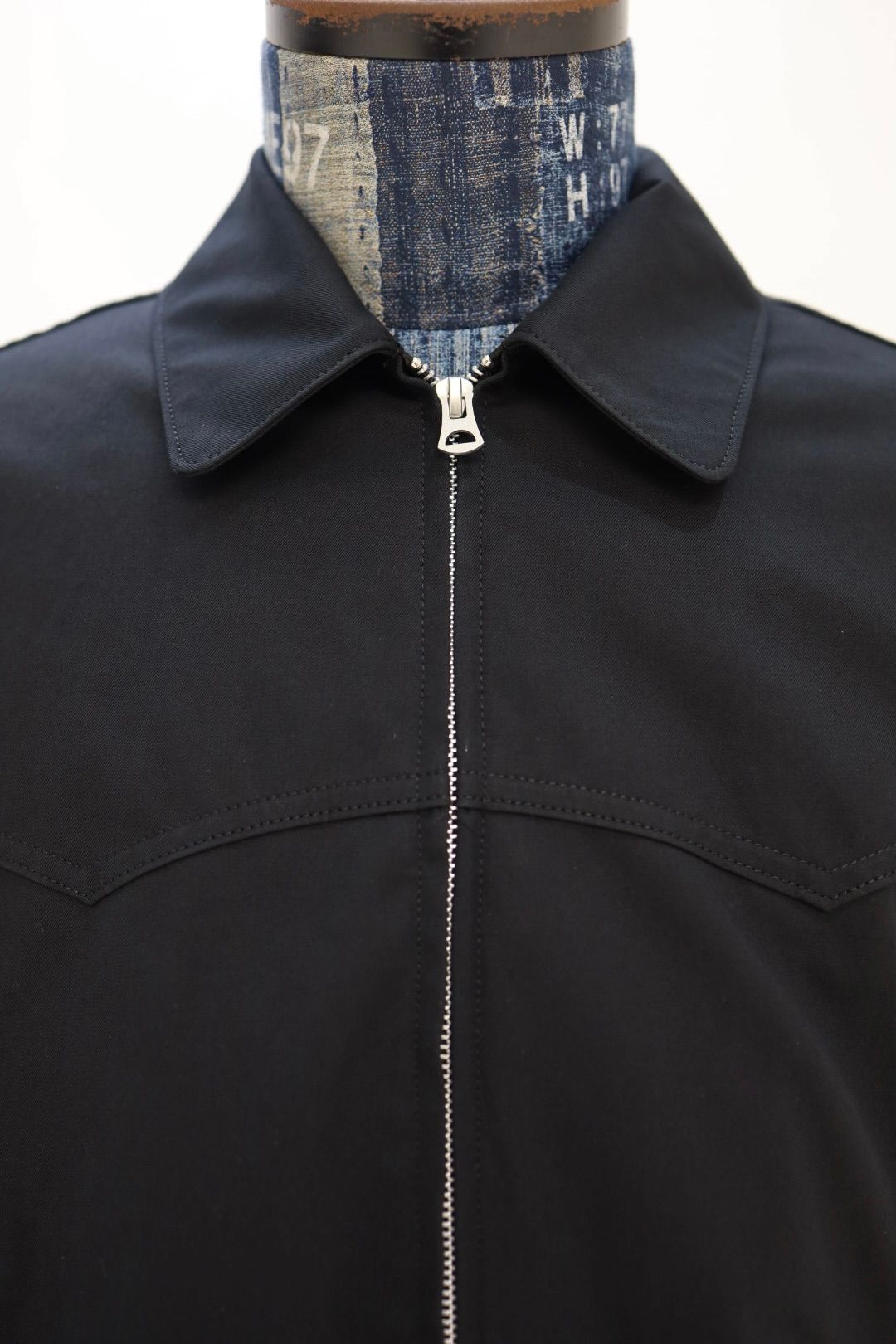 コムデギャルソンオム26SS 綿先染強撚サージジャケット(HQ-J007-051)BLACK☆2月6日(金)発売！