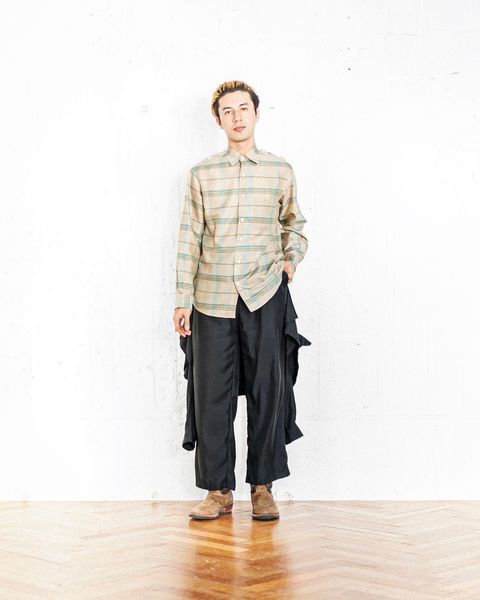 YOKE PLAID REGULAR COLLAR SHIRT 2月15日(土)新作発売！