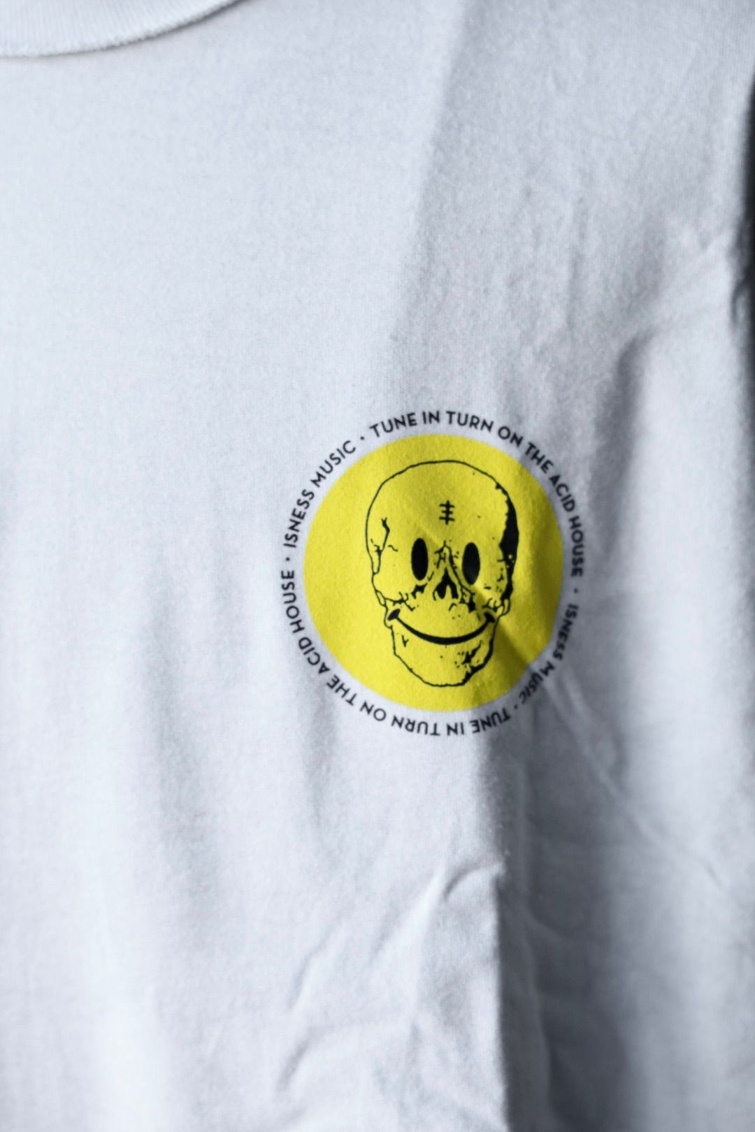 イズネスミュージック 25AW TAH LONG SLEEVE T-SHIRT (IMP6_14_TAHLS01) WHITE