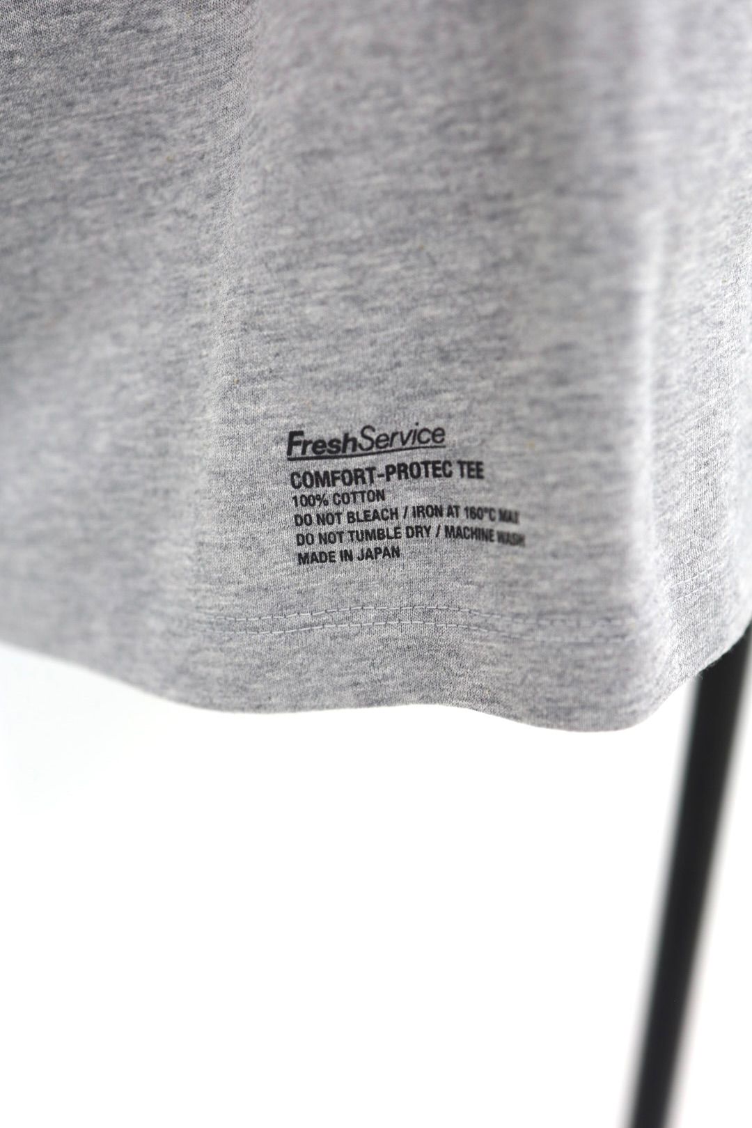 フレッシュサービス COMFORT-PROTEC S/S TEE(FSC262-70089)H.GRAY