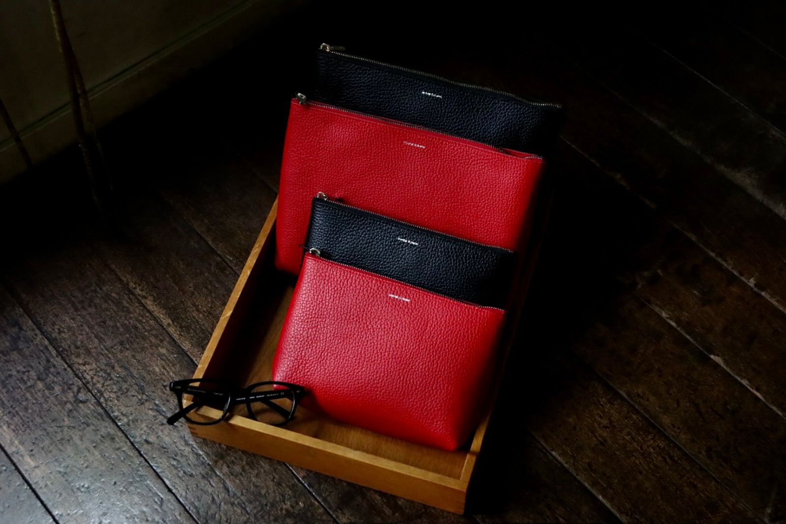 Hender Scheme - エンダースキーマ ポーチ pouch M(mj-rc-phm)RED | mark