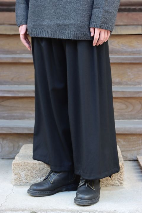 yohji yamamoto 花柄タートルニット(HX-K15-181) style.2021.8.29.