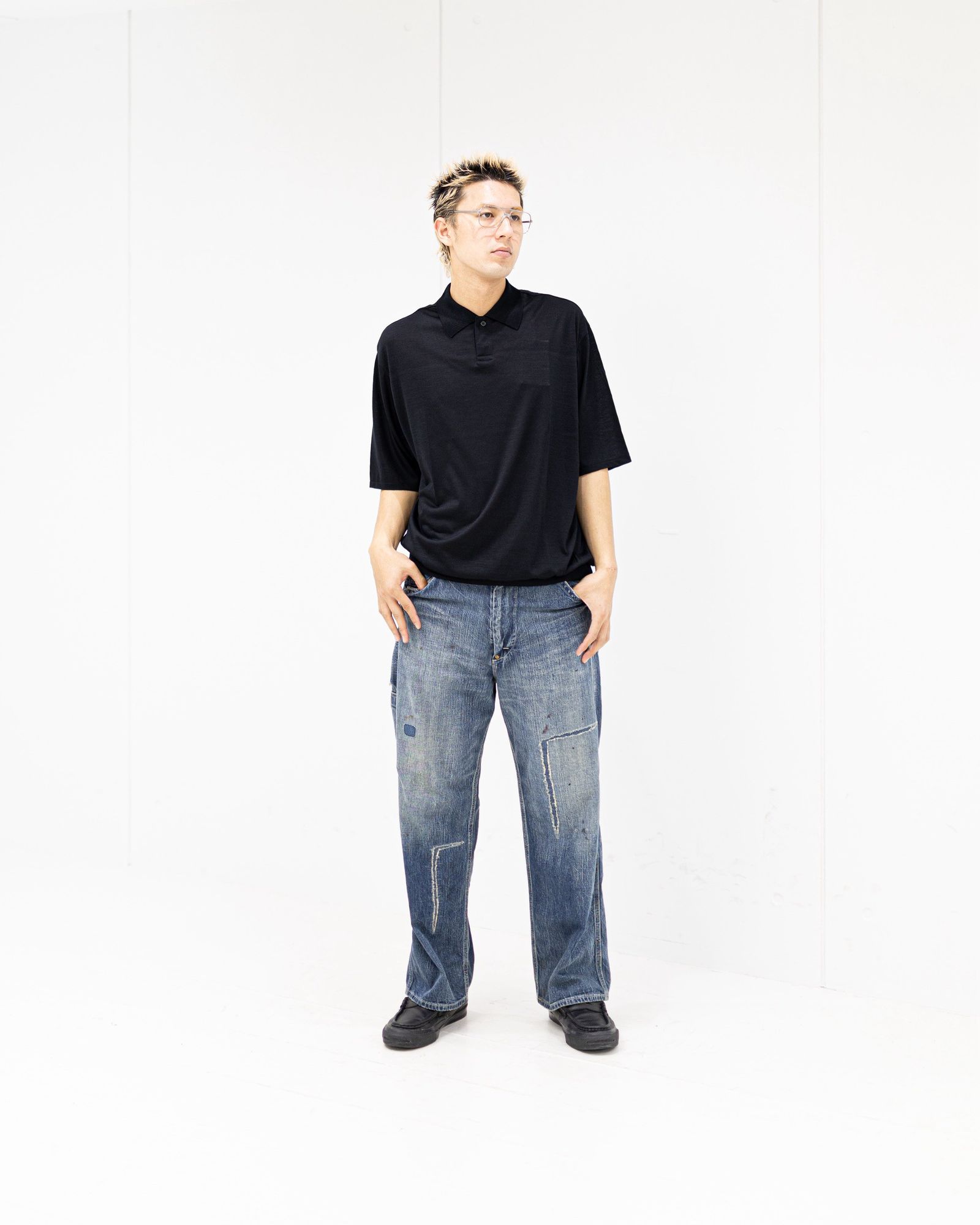 MARKAWARE ONE BUTTON POLO TEE S/Sスタイル！