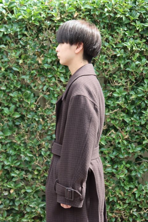 YOKE DOUBLE BREAST OVERCOAT(YK21AW0242C)style.2021.09.13