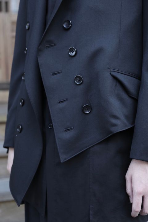 sulvam Gabardine double jacket style.2020.10.14.