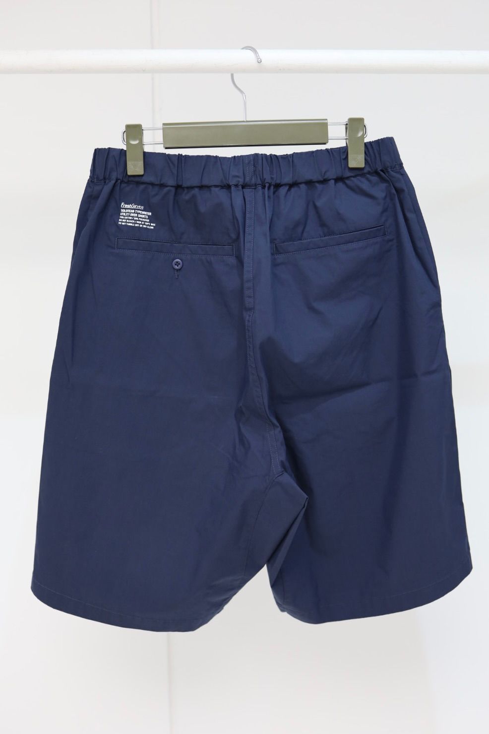 フレッシュサービス SOLOTEX® TYPEWRITER UTILITY OVER SHORTS(FSC261-40205)NAVY☆3月20日(金)発売！