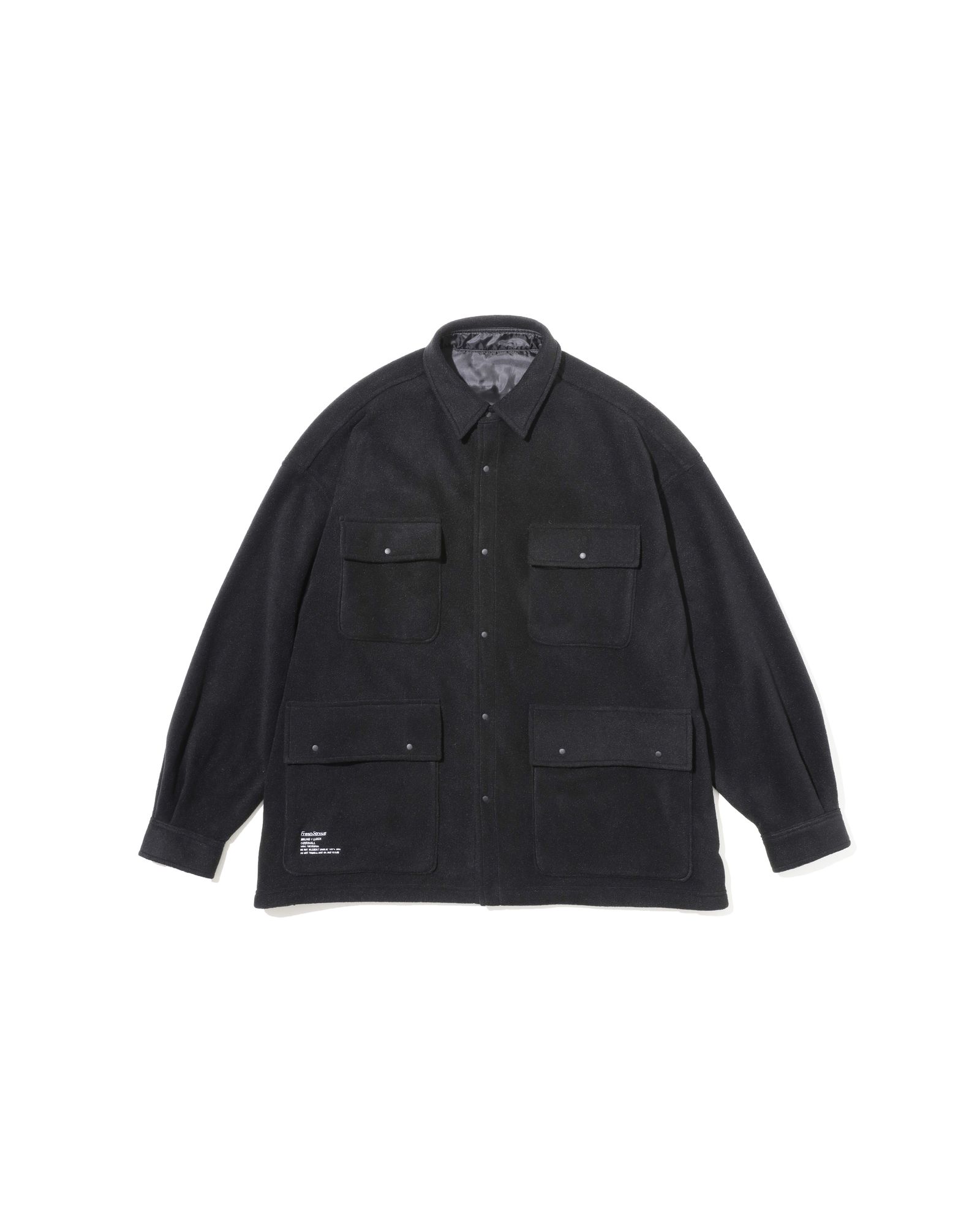 フレッシュサービス MICRO FLEECE COVERALL(FSC253-50203)BLACK★10月18日(土)発売！
