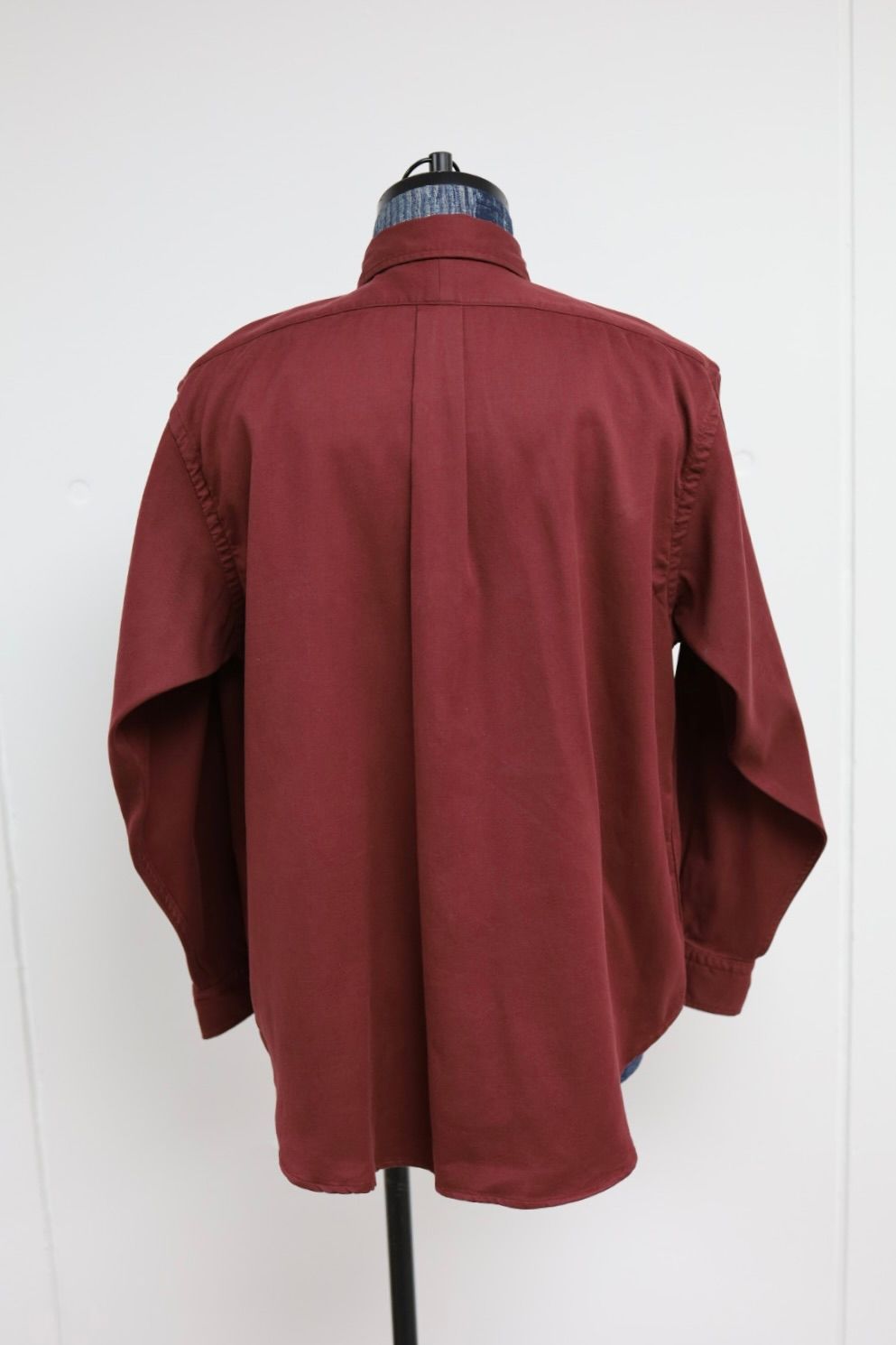 アプレッセ 2026 STYLE1 Double Weave Twill Regular Collar Shirts(26SAP-02-05)BURGUNDY☆12月27日(土)発売！
