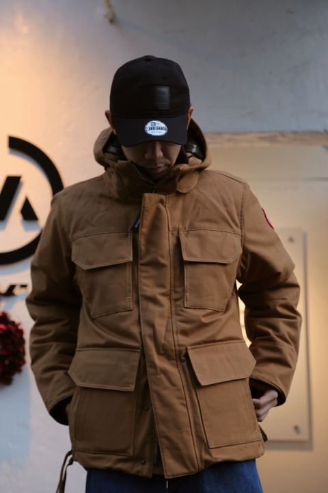 CANADA GOOSE×JUNYA WATANABE MAN 綿ダックコラボレーションダウンジャケット Style.202012.15.
