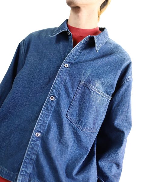 A.PRESSE 24SS 新作US NAVY Denim Jacket style 2024.3.9